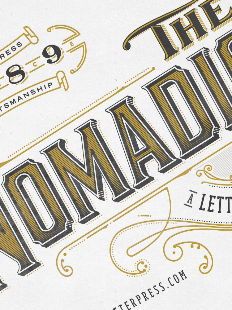 VARIOUS LETTERPRESS